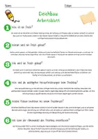 Vorschau - Arbeitsblätter - Deichbau Arbeitsblatt 7. & 8. Klasse Hochwasserschutz AB mit Lösungen - Seite 2