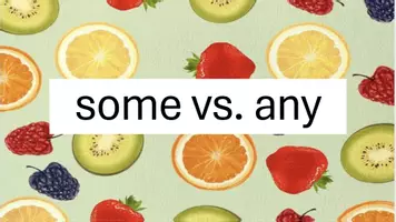Vorschau - Arbeitsblätter - Some vs. Any – Complete Lesson (CLT, Information Gap) - Deckblatt