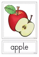 Vorschau - Bildkarten - fruit flashcards - Bild und Wortkarten Englischunterricht - Seite 3