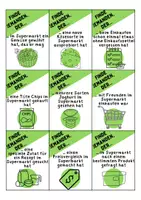 Vorschau - Spiele - Mitschüler Bingo im Supermarkt - DaZ/DaF, Deutsch (Klassenspiel) - Finde jemanden, der… - Seite 2