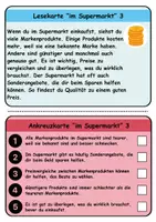 Vorschau - Spiele - Wendekarten/Lesekarten im Supermarkt - DaZ/DaF, Deutsch - Seite 3