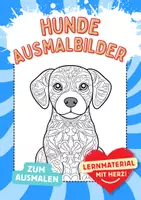Vorschau - Arbeitsblätter - Mandala Hunde Ausmalbilder Kunst Kunstidee Fensterbild Zwischendurch - Deckblatt