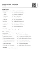 Vorschau - Arbeitsblätter - Georg Büchner - Woyzeck (Infotext und Übungen) - Seite 1