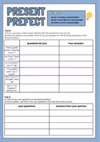 Vorschau - Arbeitsblätter - Present Perfect (Merk- und Übungsblätter) - Seite 1