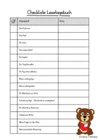 Vorschau - Arbeitsblätter - Lesetagebuch - Seite 2