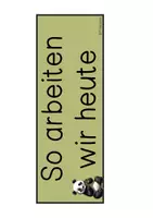 Vorschau - Bildkarten - Tafelschilder Sozialformen Pandas - Seite 1