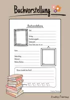 Vorschau - Arbeitsblätter - Buchvorstellung - Deckblatt