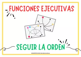 Vista previa - Tarjetas / Manipulativos - FUNCIONES EJECUTIVAS_SEGUIR LA ORDEN_LINEAS - Portada