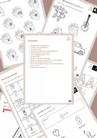 Voorbeeld - Educatief pakket letter A + gratis woordkaarten - Voorblad