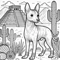 Aperçu - Matériel pour travaux manuels / dessin - Animaux nationaux d’Amérique du Nord - Coloriages (10 modèles à colorier) - Page 3