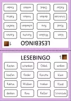 Vorschau - Stationenlernen - Lesebingo Kk, passend zu Karibu 1, Erstlesen - Seite 2