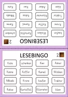 Vorschau - Stationenlernen - Lesebingo Kk, passend zu Karibu 1, Erstlesen - Seite 3