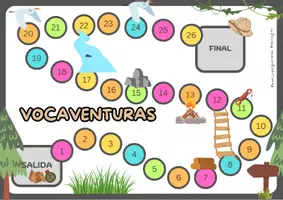 Vista previa - Juegos / Gamificación - Vocaventuras - JUEGO DE MESA - página 1