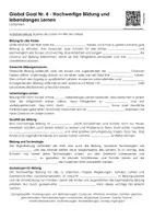 Vorschau - Arbeitsblätter - Global Goal 4: Gute Bildung (kleines Materialpaket) - Seite 1