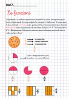 anteprima - Opere didattiche / Libri di testo - Le frazioni classe quarta/ porzione di quaderno - Pagina 1