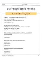 Vorschau - Unterrichtsreihen - Der menschliche Körper - Das Nervensystem - Seite 3