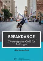 Vorschau - Arbeitsblätter - Tanzen⎜Breakdance - Choreografie ONE für Anfänger - Deckblatt