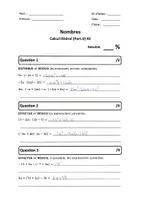 Aperçu - Préparation de séquence / Séquence complète - S2 Belgique - Calcul littéral (Part.II) - Page 3
