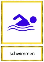 Vorschau - Bildkarten - SOMMER Bild- und Wortkarten (DaF/DaZ) - Seite 1