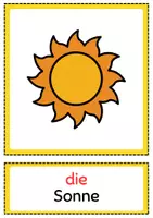 Vorschau - Bildkarten - SOMMER Bild- und Wortkarten (DaF/DaZ) - Seite 3