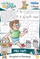 Vorschau - Arbeitsblätter - Ostern Miniheft Mathe Klasse 1 | Zahlenraum 20 | Addition & Subtraktion - Deckblatt