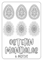 Vorschau - Mal- und Bastelvorlagen - Ausmalbilder Ostern Mandala - Seite 2