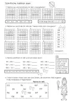Vorschau - Arbeitsblätter - Schriftliche Addition üben - Seite 3