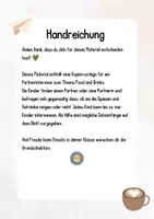Vorschau - Arbeitsblätter - Food Survey Englisch Food and Drinks Partnerinterview - Seite 2
