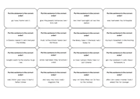 Vorschau - Spiele - Boardgame mit Kartensätzen zu Speaking und Wortstellung - Seite 3