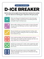 Aperçu - Jeux - (D)ice Breaker - Back to School Icebreaker - Page de couverture
