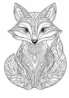 Vorschau - Arbeitsblätter - Mandala Fuchs Füchse Ausmalbilder Kunst Kunstidee Fensterbild Zwischendurch - Seite 3
