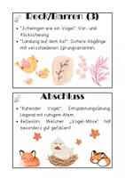Vorschau - Präsentationen/Tafelbilder - Sportunterricht Thema Vogel 3. Klasse Sport Kompetenz turnerische Fähigkeiten an Boden und Geräten ausführen - Seite 2