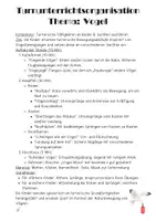 Vorschau - Präsentationen/Tafelbilder - Sportunterricht Thema Vogel 3. Klasse Sport Kompetenz turnerische Fähigkeiten an Boden und Geräten ausführen - Seite 3