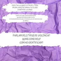 Vista previa - Refuerzo / NEE / Materiales de apoyo - VIOLÈNCIES MASCLISTES i igualtat. Propostes 25n i 8m - página 1