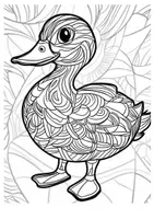 Vorschau - Arbeitsblätter - Enten Mandala Ausmalbilder Kunst Kunstidee Fensterbild Beschäftigung - Seite 3