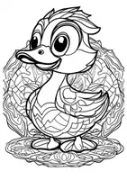 Vorschau - Arbeitsblätter - Kunst Enten Mandala Ausmalbilder Kunstidee Fensterbild Entspannung - Seite 3