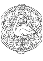 Vorschau - Mal- und Bastelvorlagen - Tiere Mandalas - Seite 3