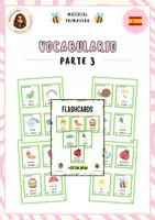 Vista previa - Refuerzo / NEE / Materiales de apoyo - Vocabulario - PRIMAVERA (parte 3) - Portada