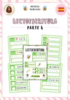 Vista previa - Refuerzo / NEE / Materiales de apoyo - Lectoescritura - PRIMAVERA (parte 4) - Portada