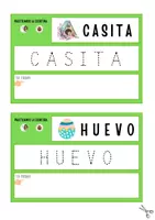 Vista previa - Refuerzo / NEE / Materiales de apoyo - Lectoescritura - PRIMAVERA (parte 4) - página 3