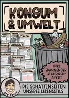 Vorschau - Arbeitsblätter - Konsum Umwelt Klasse 7 8 9 - Deckblatt
