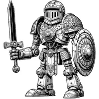 Aperçu - Matériel pour travaux manuels / dessin - Robots - Coloriages (54 modèles à colorier) - Page 2