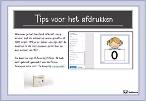 Voorbeeld - Bee-bot mat - getalsymbolen t/m 10 - Pagina 3