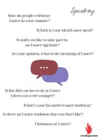 Προεπισκόπηση - Παιχνίδια - Let's talk Easter! - Speaking Board game στα Αγγλικά για μαθητές - Σελίδα 1