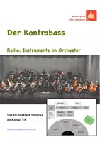 Vorschau - Arbeitsblätter - Der Kontrabass - Deckblatt