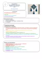 Vorschau - Stundenentwürfe - Sequenzplan AT Wickeln - Ojo de dios , Jgst. 1-6 - Seite 1