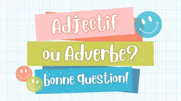 Aperçu - Présentation / Support pour le tableau - Différence adjectif et adverbe – Présentation professeur - Page 2