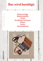 Vorschau - Mal- und Bastelvorlagen - Kratzbild: Ein Herz zu Muttertag: Malen, Schneiden, Kratzen: Ein schönes Geschenk - Seite 2