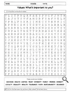 Vorschau - Arbeitsblätter - Values: Wortschatzarbeit und Comment-Writing - Seite 3