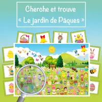 Aperçu - Jeux - Cherche et trouve "Le jardin de Pâques" - Page de couverture